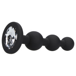 Ouch! Plug Bijou Beaded Diamond 9.5 x 2.5 cm